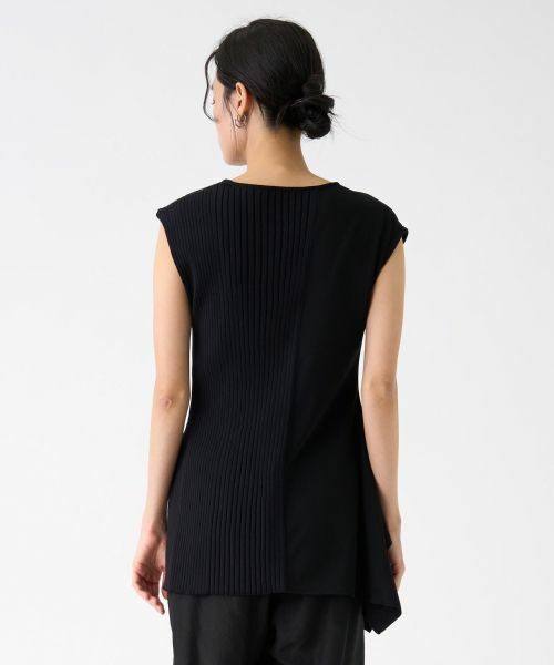 LANVIN COLLECTION / ランバン コレクション カットソー | アシンメトリードッキングカットソー | 詳細6