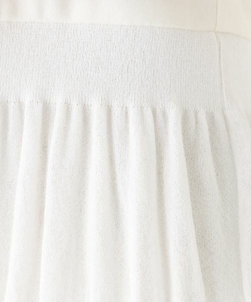 LANVIN COLLECTION / ランバン コレクション カットソー | ニット切り替えペプラムカットソー | 詳細8