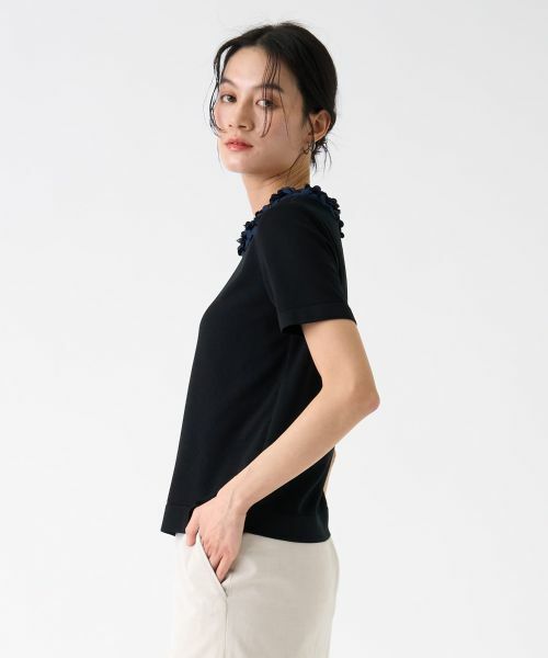 LANVIN COLLECTION / ランバン コレクション ニット・セーター | ペタルモチーフニット | 詳細3