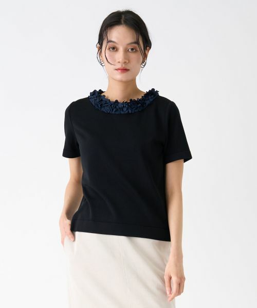 LANVIN COLLECTION / ランバン コレクション ニット・セーター | ペタルモチーフニット | 詳細4