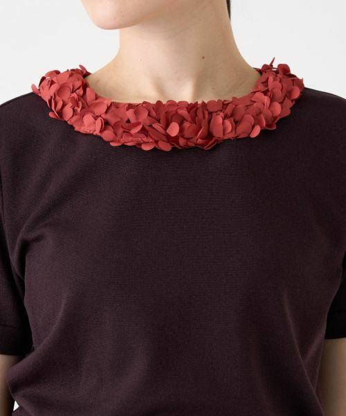 LANVIN COLLECTION / ランバン コレクション ニット・セーター | ペタルモチーフニット | 詳細7