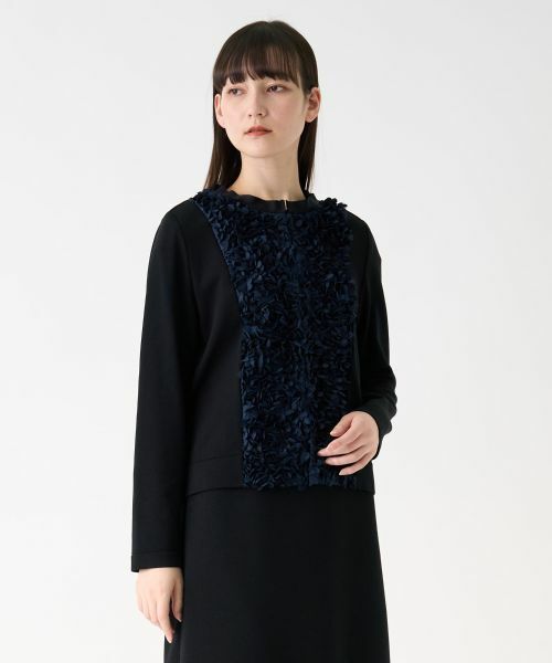 LANVIN COLLECTION / ランバン コレクション ニット・セーター | ペタルモチーフカーディガン | 詳細10