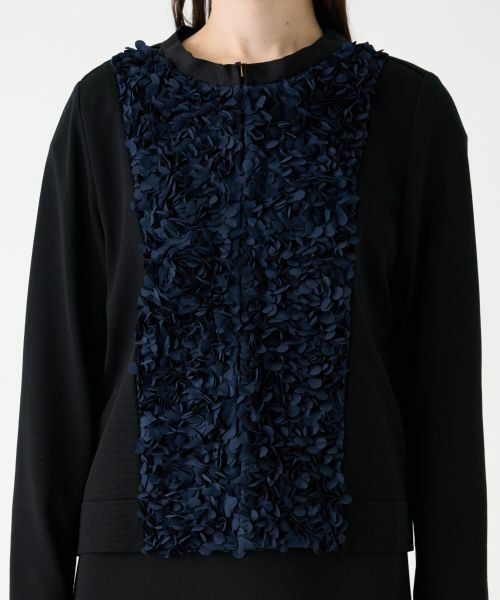 LANVIN COLLECTION / ランバン コレクション ニット・セーター | ペタルモチーフカーディガン | 詳細12