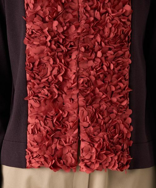 LANVIN COLLECTION / ランバン コレクション ニット・セーター | ペタルモチーフカーディガン | 詳細6