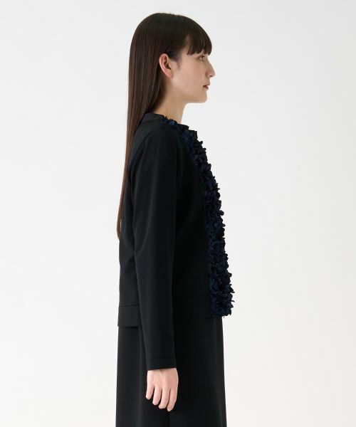 LANVIN COLLECTION / ランバン コレクション ニット・セーター | ペタルモチーフカーディガン | 詳細7