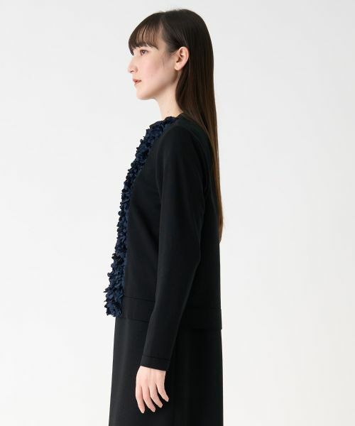 LANVIN COLLECTION / ランバン コレクション ニット・セーター | ペタルモチーフカーディガン | 詳細9