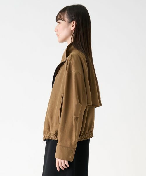 LANVIN COLLECTION / ランバン コレクション テーラードジャケット | ジップアップジャケット | 詳細1