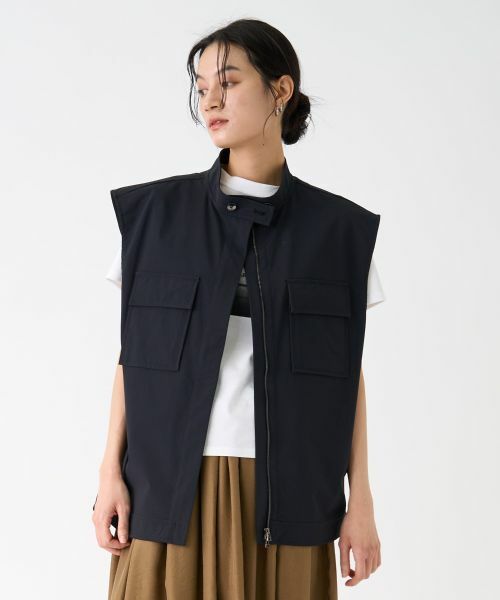 LANVIN COLLECTION / ランバン コレクション テーラードジャケット | ダブルジップベスト | 詳細11