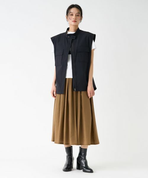 LANVIN COLLECTION / ランバン コレクション テーラードジャケット | ダブルジップベスト | 詳細12