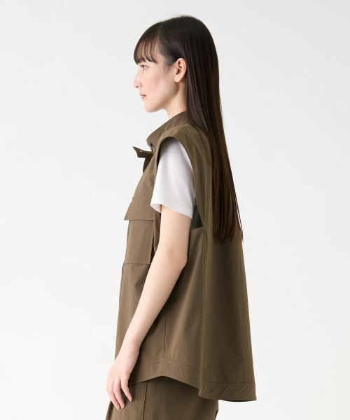 LANVIN COLLECTION / ランバン コレクション テーラードジャケット | ダブルジップベスト | 詳細2