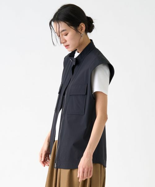 LANVIN COLLECTION / ランバン コレクション テーラードジャケット | ダブルジップベスト | 詳細8