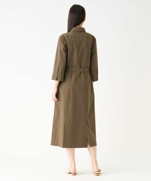 LANVIN COLLECTION / ランバン コレクション ドレス | ストレッチナイロンタフタワンピース | 詳細3