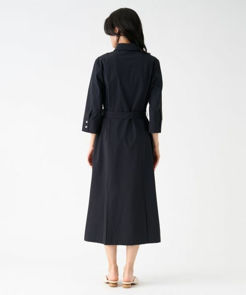 LANVIN COLLECTION / ランバン コレクション ドレス | ストレッチナイロンタフタワンピース | 詳細9