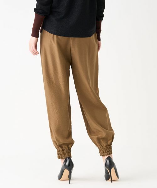 LANVIN COLLECTION / ランバン コレクション その他パンツ | キュプラシルクドロストパンツ | 詳細2