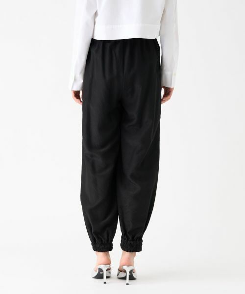 LANVIN COLLECTION / ランバン コレクション その他パンツ | キュプラシルクドロストパンツ | 詳細7