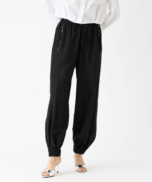 LANVIN COLLECTION / ランバン コレクション その他パンツ | キュプラシルクドロストパンツ | 詳細9