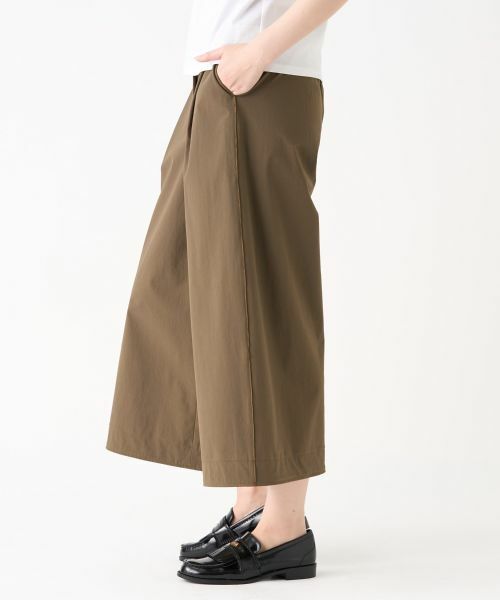 LANVIN COLLECTION / ランバン コレクション その他パンツ | ストレッチナイロンタフタフレアパンツ | 詳細2