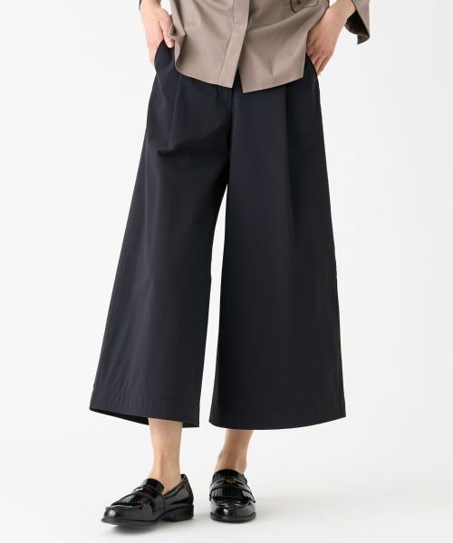 LANVIN COLLECTION / ランバン コレクション その他パンツ | ストレッチナイロンタフタフレアパンツ | 詳細6