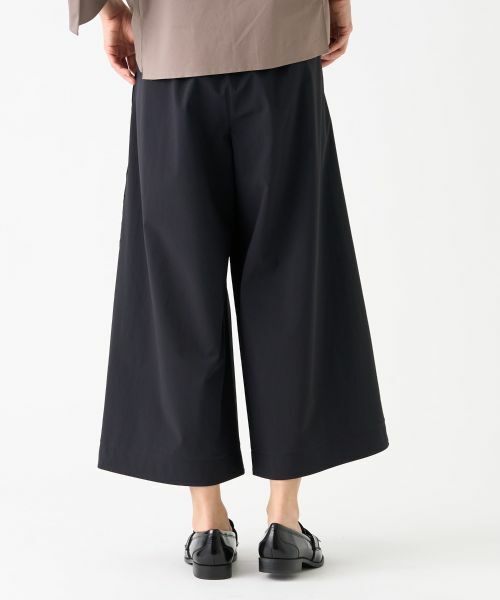 LANVIN COLLECTION / ランバン コレクション その他パンツ | ストレッチナイロンタフタフレアパンツ | 詳細8