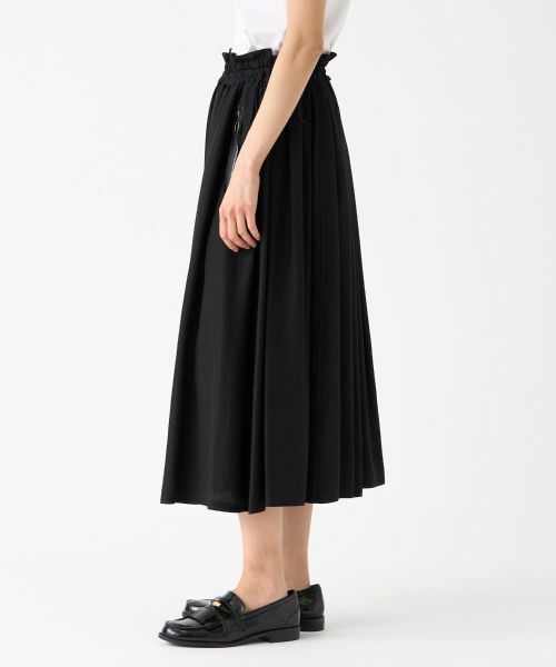 LANVIN COLLECTION / ランバン コレクション ロング・マキシ丈スカート | シルクブレンドギャザースカート | 詳細5