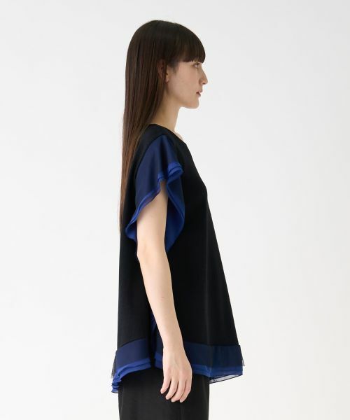 LANVIN COLLECTION / ランバン コレクション ニット・セーター | 袖フリルニット | 詳細11