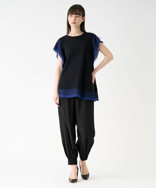 LANVIN COLLECTION / ランバン コレクション ニット・セーター | 袖フリルニット | 詳細13