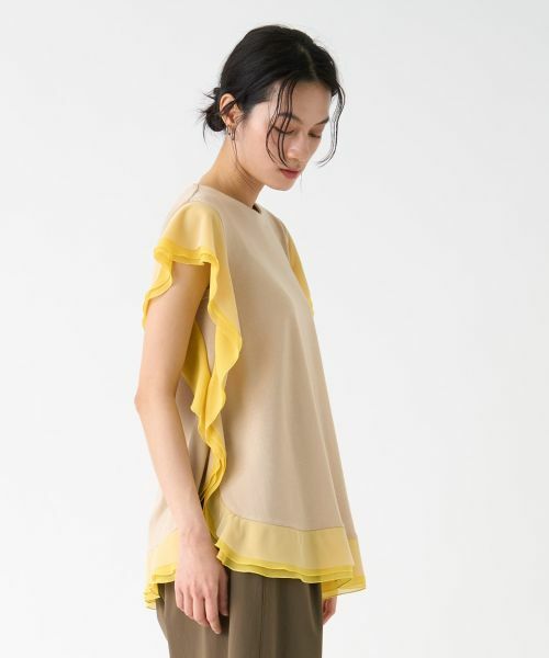 LANVIN COLLECTION / ランバン コレクション ニット・セーター | 袖フリルニット | 詳細2