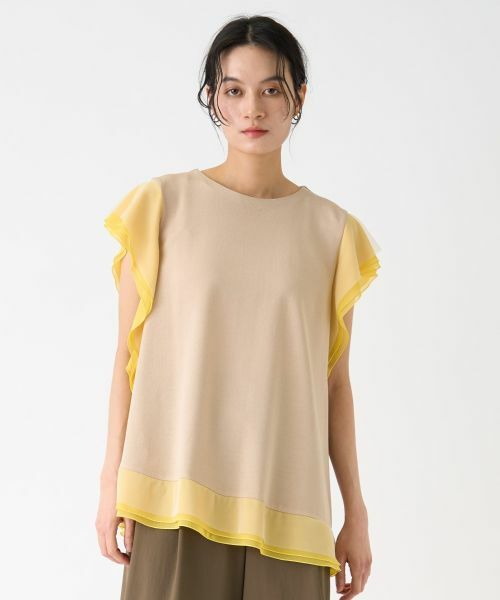 LANVIN COLLECTION / ランバン コレクション ニット・セーター | 袖フリルニット | 詳細5