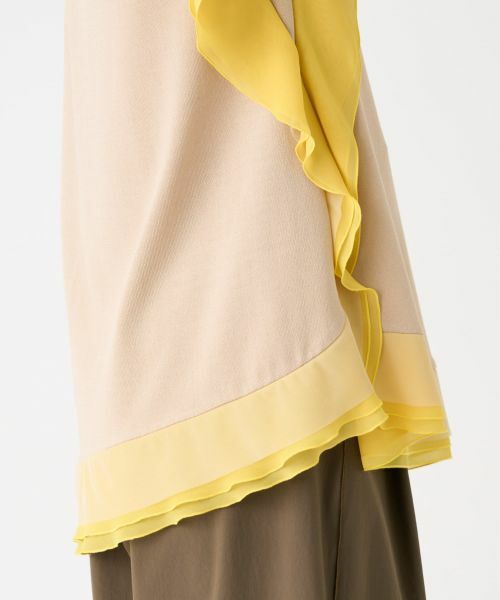 LANVIN COLLECTION / ランバン コレクション ニット・セーター | 袖フリルニット | 詳細7