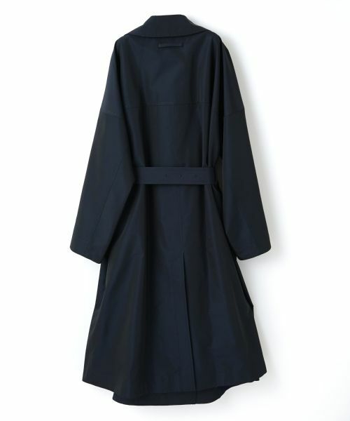 LANVIN COLLECTION / ランバン コレクション その他アウター | タフタトレンチコート | 詳細1