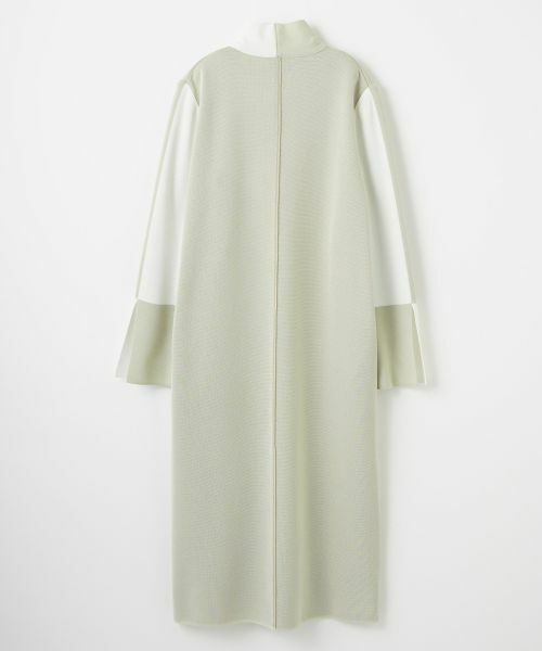 LANVIN COLLECTION / ランバン コレクション ドレス | バイカラーニットワンピース | 詳細1