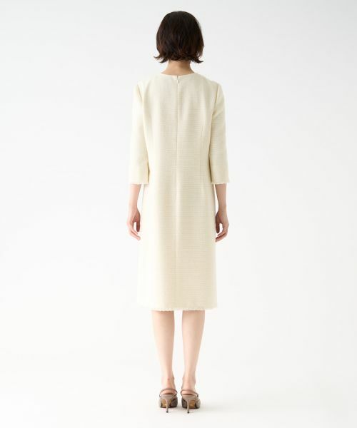 LANVIN COLLECTION / ランバン コレクション ドレス | ファンシーツィードワンピース | 詳細3
