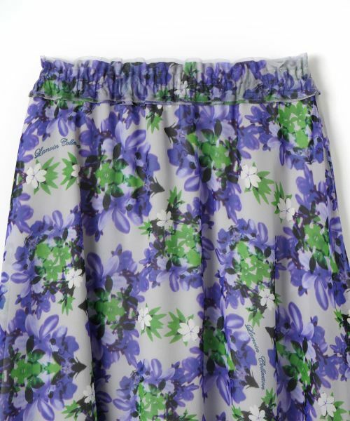 LANVIN COLLECTION / ランバン コレクション ロング・マキシ丈スカート | フラワーカレイドスコーププリントスカート | 詳細2