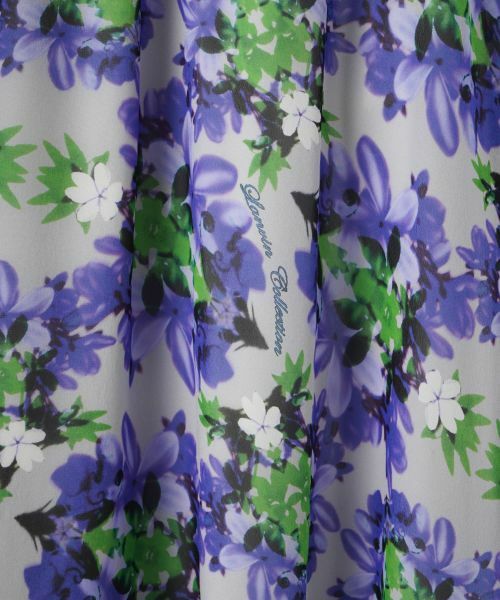 LANVIN COLLECTION / ランバン コレクション ロング・マキシ丈スカート | フラワーカレイドスコーププリントスカート | 詳細3