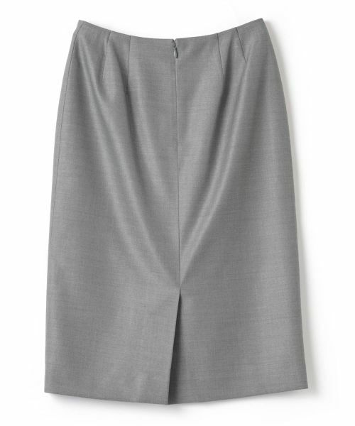 LANVIN COLLECTION / ランバン コレクション ロング・マキシ丈スカート | シルクウールタイトスカート | 詳細1