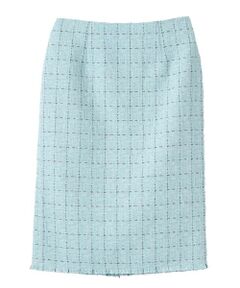 LANVIN COLLECTION / ランバン コレクション ロング・マキシ丈スカート | チェックツィードスカート