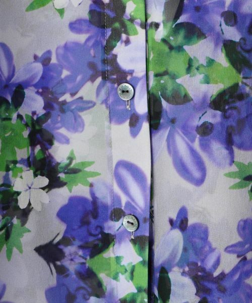 LANVIN COLLECTION / ランバン コレクション シャツ・ブラウス | フラワーカレイドスコーププリントブラウス | 詳細4