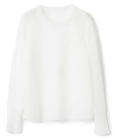 LANVIN COLLECTION / ランバン コレクション カットソー | シアーナイロンカットソー