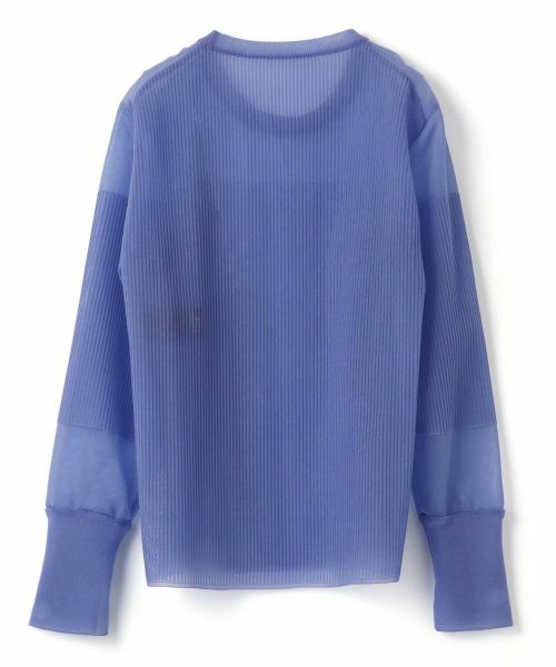 LANVIN COLLECTION / ランバン コレクション カットソー | シアーナイロンカットソー | 詳細3