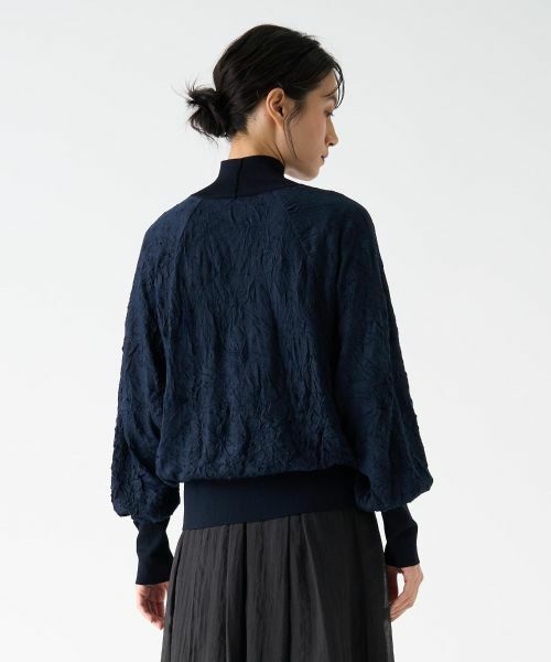 LANVIN COLLECTION / ランバン コレクション カットソー | ハイネックワッシャーカットソー | 詳細3