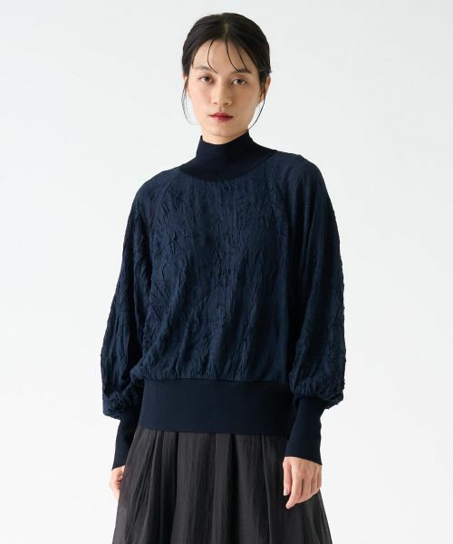 LANVIN COLLECTION / ランバン コレクション カットソー | ハイネックワッシャーカットソー | 詳細5