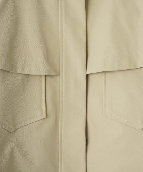 LANVIN COLLECTION / ランバン コレクション その他アウター | ツイルストレッチ撥水コート | 詳細10