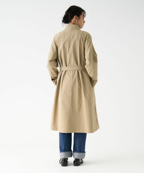 LANVIN COLLECTION / ランバン コレクション その他アウター | ツイルストレッチ撥水コート | 詳細3