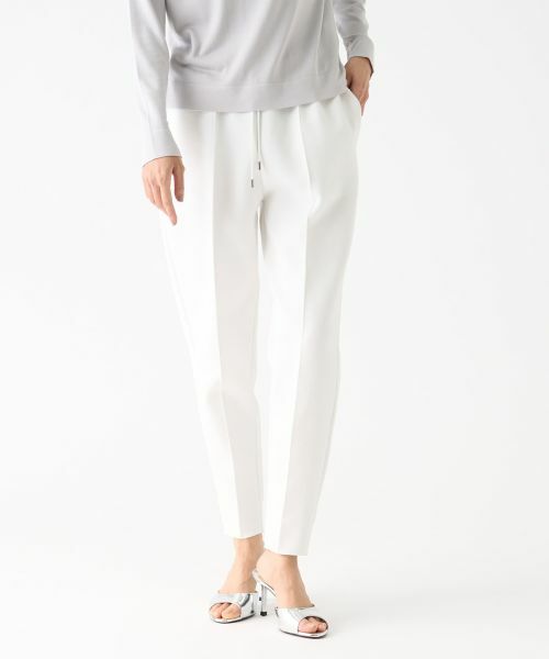 LANVIN COLLECTION / ランバン コレクション その他パンツ | イージーテーパードニットパンツ | 詳細11