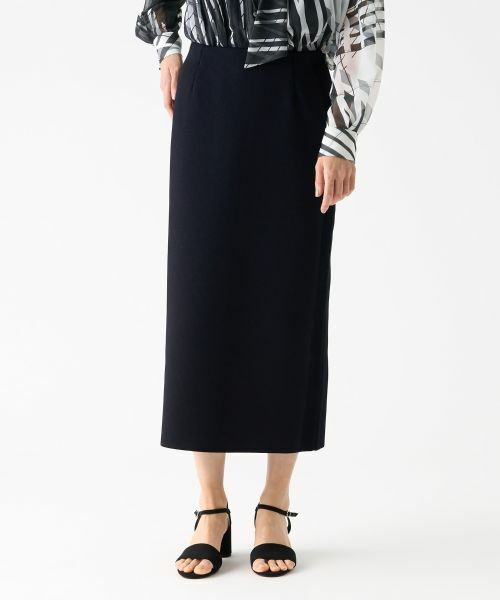 LANVIN COLLECTION / ランバン コレクション ロング・マキシ丈スカート | ミラノリブニットスカート | 詳細11