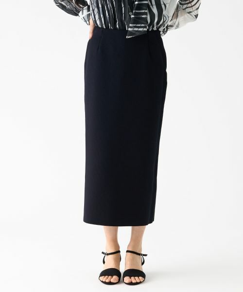 LANVIN COLLECTION / ランバン コレクション ロング・マキシ丈スカート | ミラノリブニットスカート | 詳細7