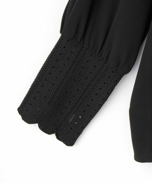 LANVIN COLLECTION / ランバン コレクション シャツ・ブラウス | バックサテンブラウス | 詳細3