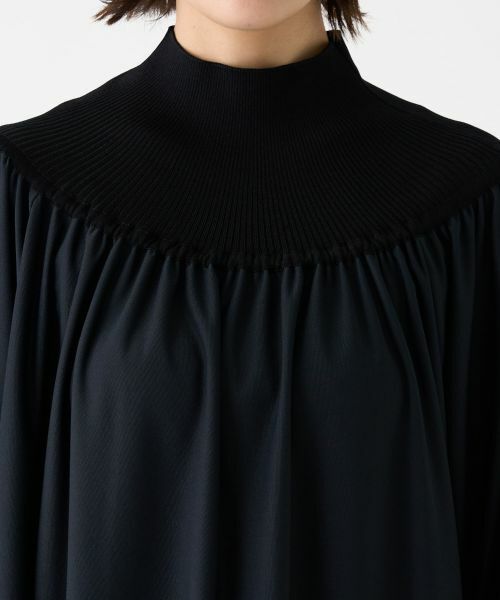 LANVIN COLLECTION / ランバン コレクション カットソー | ギャザーネックカットソー | 詳細14