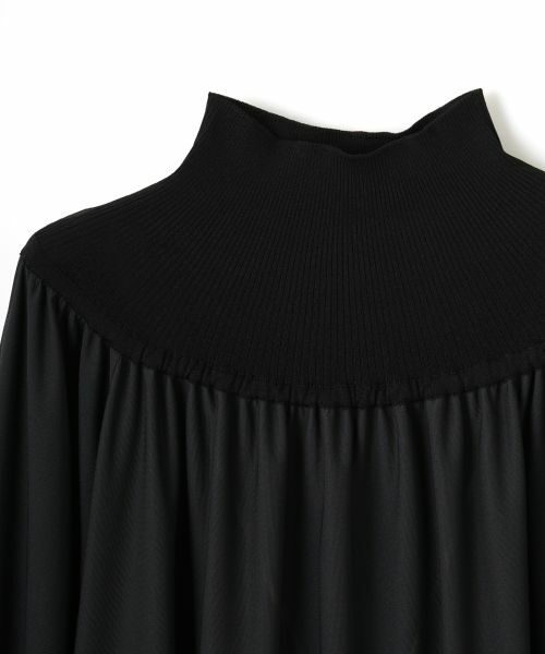 LANVIN COLLECTION / ランバン コレクション カットソー | ギャザーネックカットソー | 詳細17