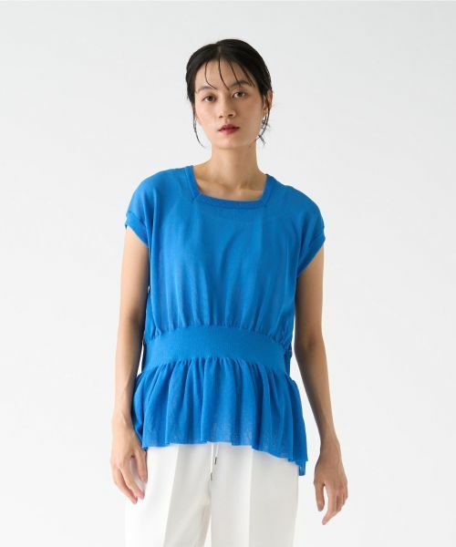 LANVIN COLLECTION / ランバン コレクション ニット・セーター | フリルニットトップス | 詳細1